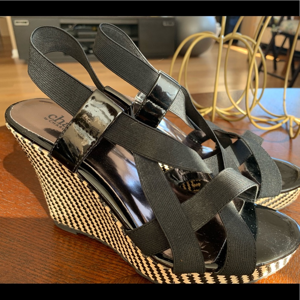 Barely worn Charles David wedges